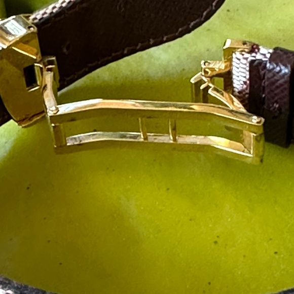 LOUIS VUITTON MONOGRAM CANVAS GOOD LUCK BANGLE IN BURGUNDY & MAUVE EUC WITH COD - Picture 4 of 7